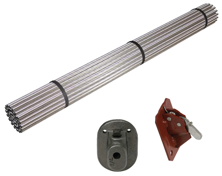 Pencil Rod and Clamps Surebuilt