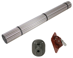 Pencil Rod and Clamps Surebuilt