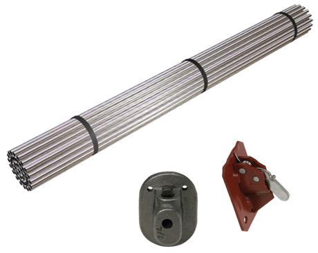 Pencil Rod and Clamps Surebuilt