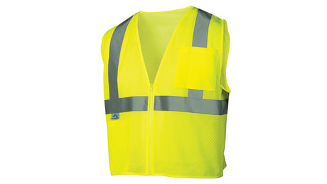 Rvz21 Series Safety Vests (Pack of 5) RVZ2110S Pyramex Lime Small