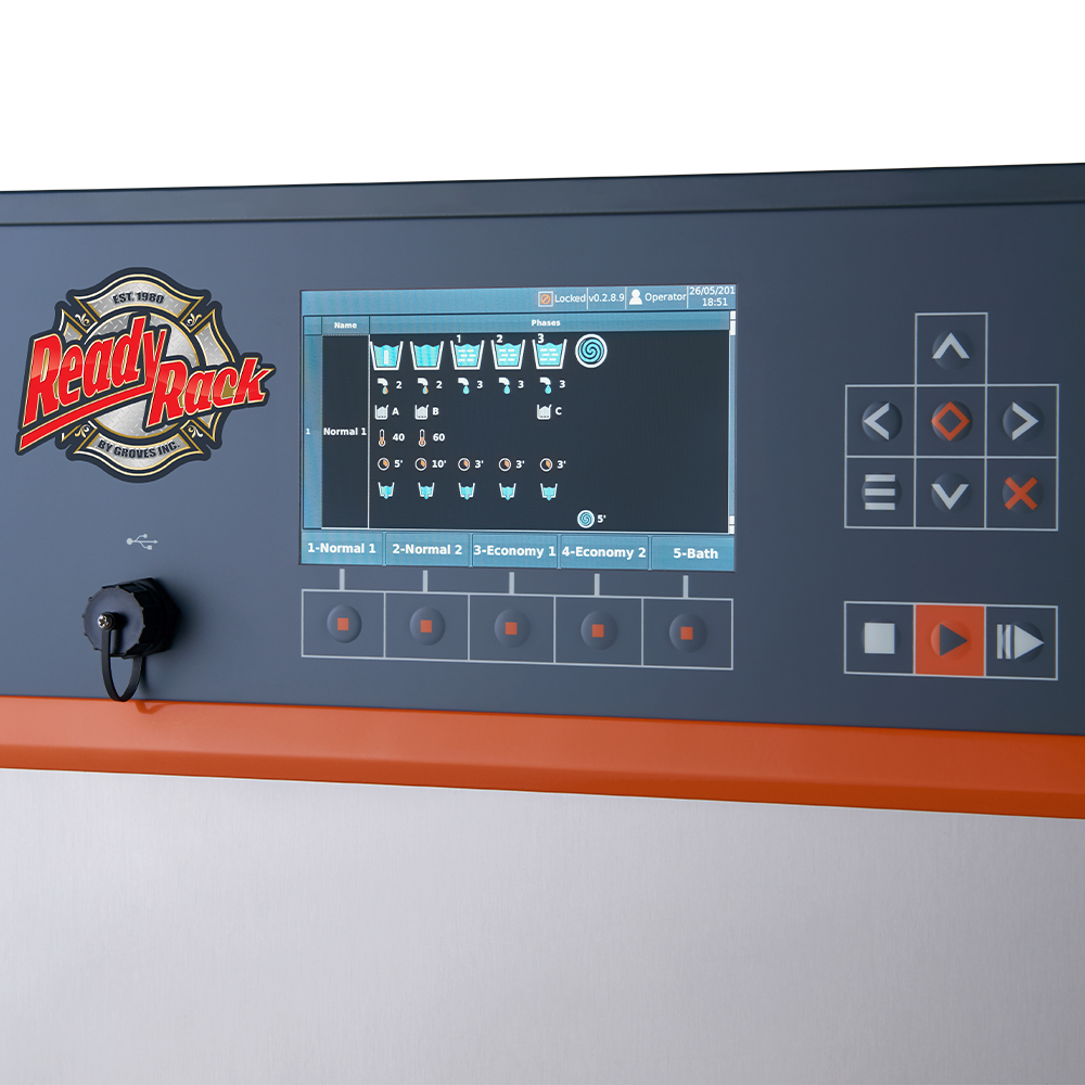 Smart-Wash 40 Extractor Ready Rack