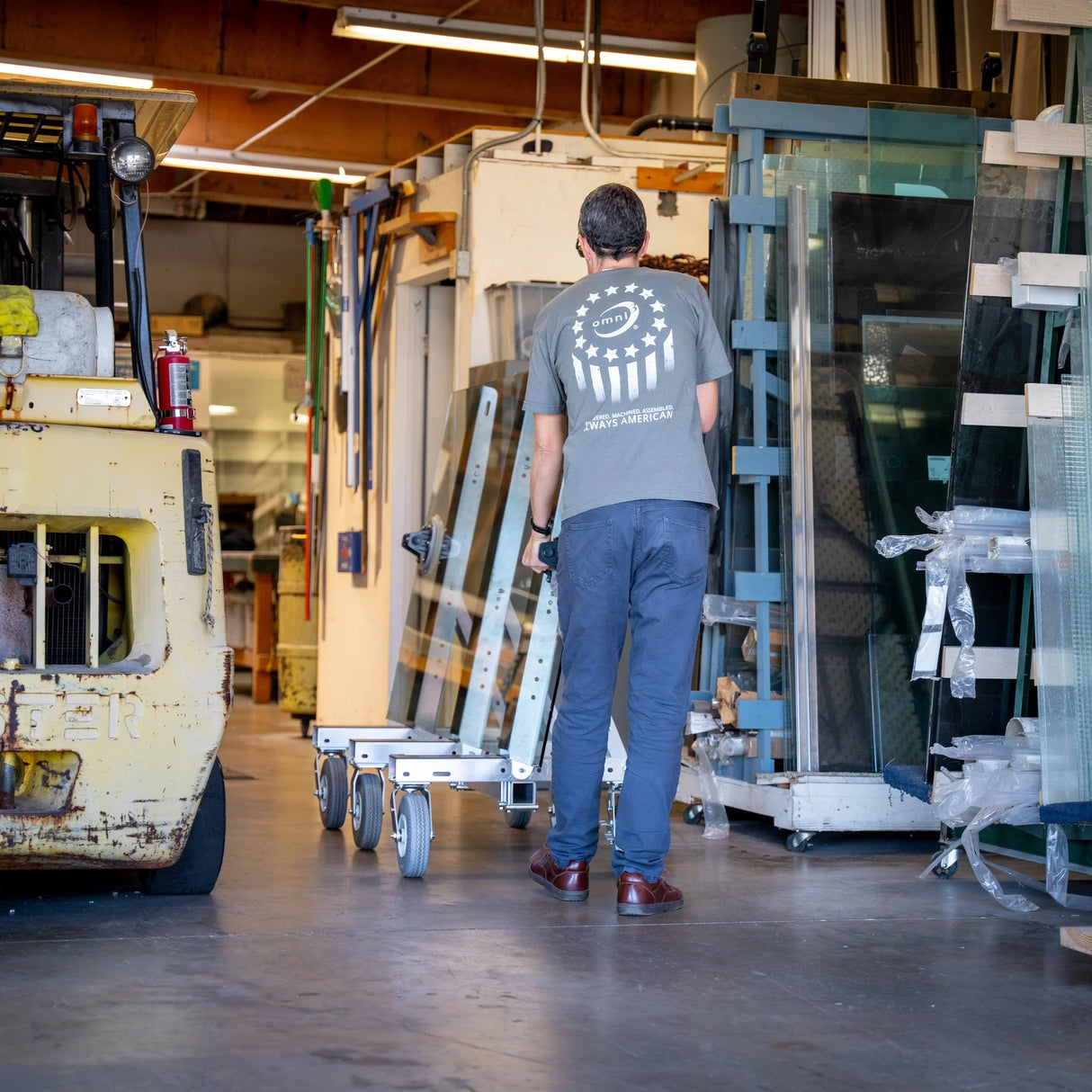 Omni Cubed EZ Haul XL | Half A-Frame Cart