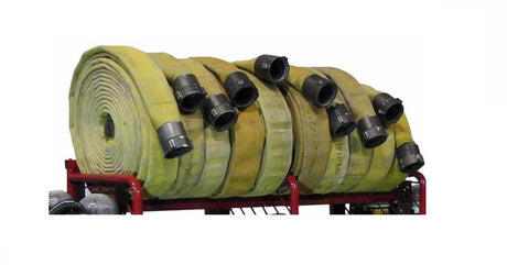 Multiple Purpose Storage System – Double Compartment Length Hose Ledge Ready Rack