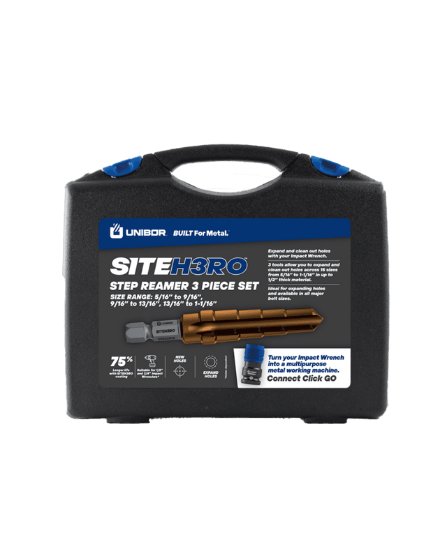 SITEH3RO™ Step Reamer Kit Unibor