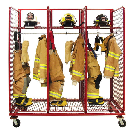 SOS Rack SOS2432-PPE Ready Rack 3-Section PPE/Dive