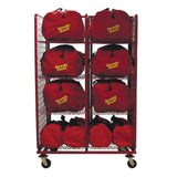 SOS Rack SOS2432DBL-B Ready Rack 2-Section Bag