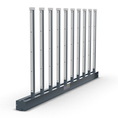 Abaco Slab Rack with Rubber Abaco Machines