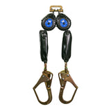 MicroBeast EDGE Series SRL-P Twin Retractable Web with Rebar Hook Palmer Safety