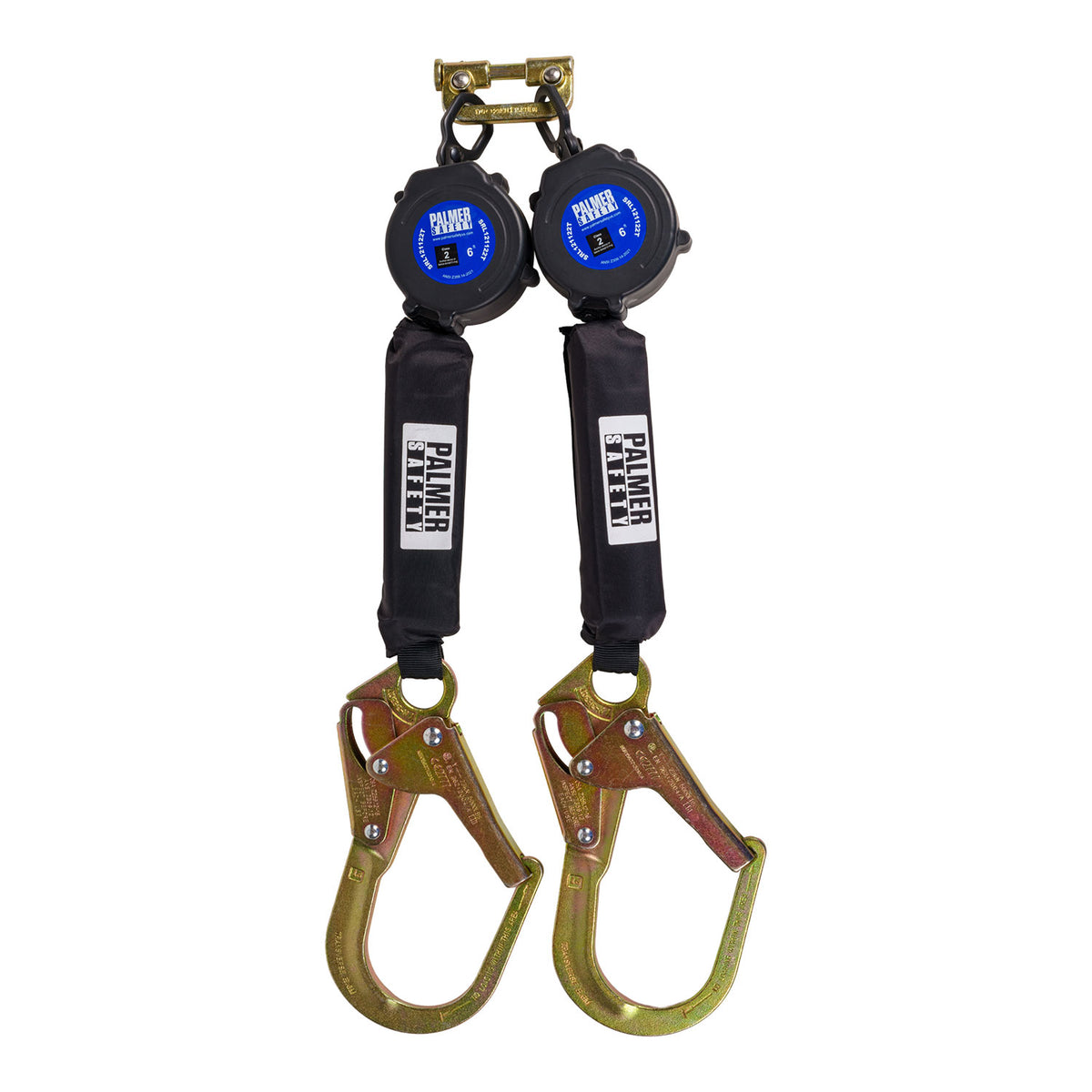 MicroBeast EDGE Series SRL-P Twin Retractable Web with Rebar Hook Palmer Safety