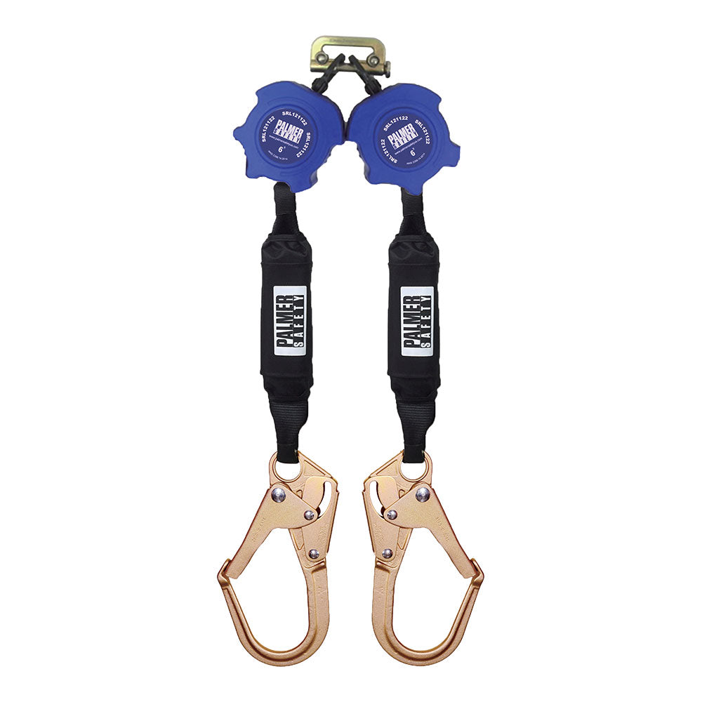 MicroBeast EDGE Series SRL-P Twin Retractable Web with Rebar Hook Palmer Safety
