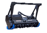 Skid Steer Drum Mulcher HEAVY duty Blue Diamond Attachments