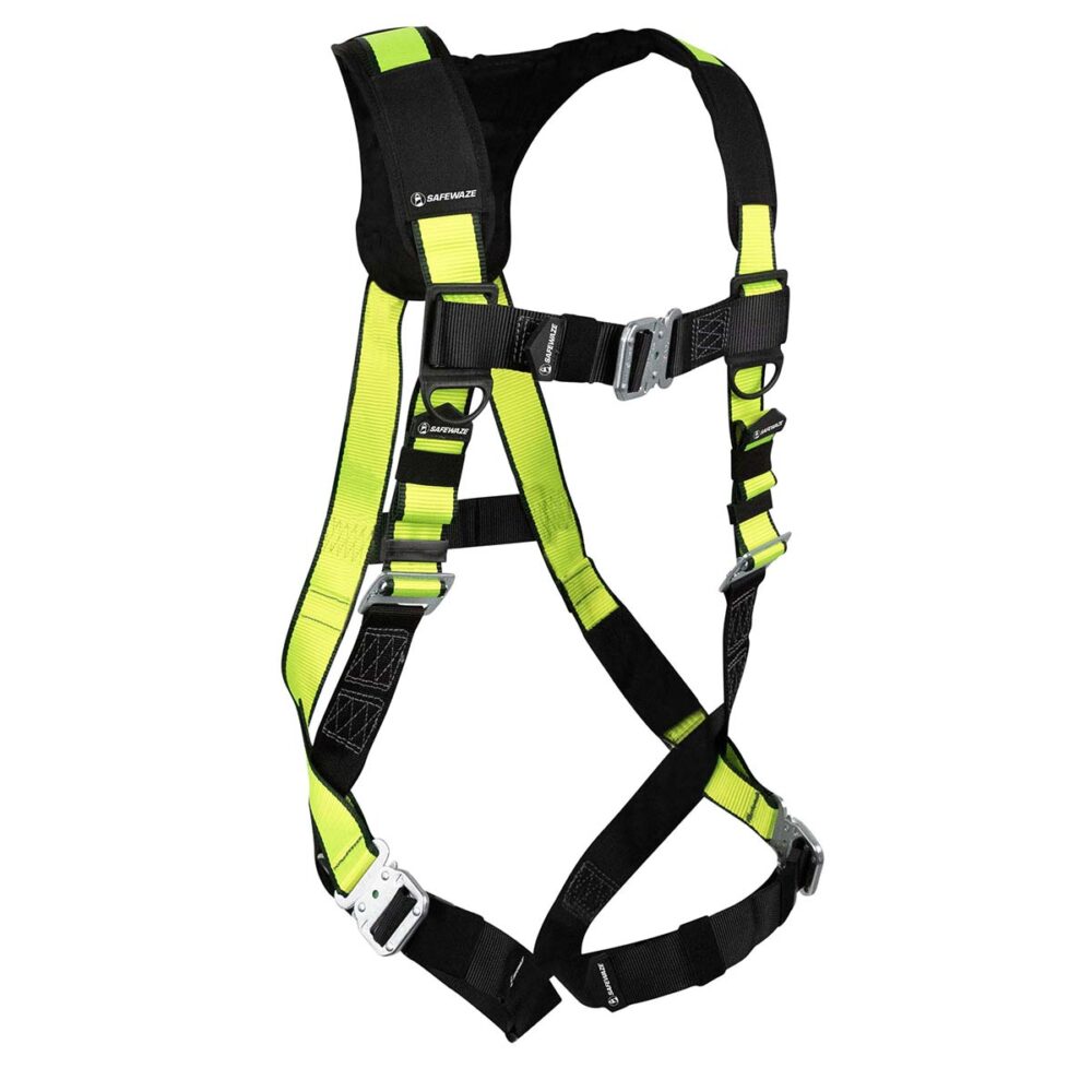 PRO Full Body Harness: 1D, QC Chest/Legs Safewaze