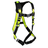 PRO Full Body Harness: 1D, QC Chest/Legs Safewaze
