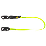 Arc Flash 6′ Energy Absorbing Lanyard: Dielectric Snap Hook Safewaze