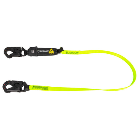 Arc Flash 6′ Energy Absorbing Lanyard: Dielectric Snap Hook Safewaze