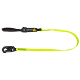 Arc Flash 6′ Energy Absorbing Lanyard: Dielectric Snap Hook, Soft Loop Safewaze