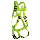Arc Flash Full Body Harness: DE 1D, Soft Sternal Loop, DE MB Torso, DE QC Legs Safewaze