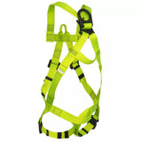 Arc Flash Full Body Harness: DE 1D, Soft Sternal Loop, DE MB Torso, DE QC Legs Safewaze