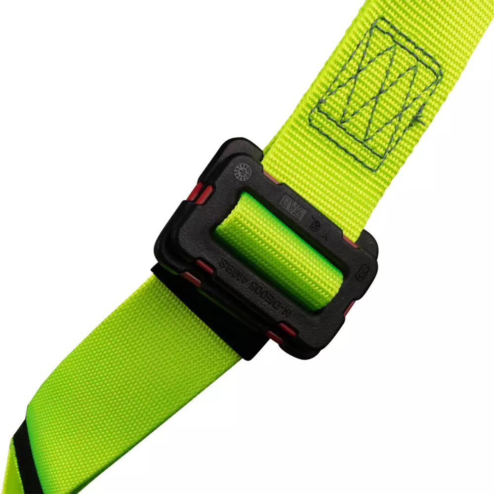 Arc Flash Full Body Harness: DE 1D, Soft Sternal Loop, DE MB Torso, DE QC Legs Safewaze