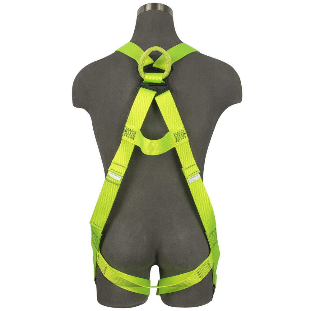 Arc Flash Full Body Harness: Soft Dorsal & Sternal Loop, DE MB Torso, DE QC Legs Safewaze