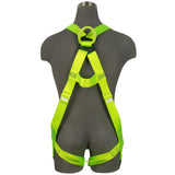 Arc Flash Full Body Harness: Soft Dorsal & Sternal Loop, DE MB Torso, DE QC Legs Safewaze