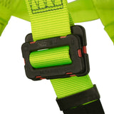 Arc Flash Full Body Harness: Soft Dorsal & Sternal Loop, DE MB Torso, DE QC Legs Safewaze