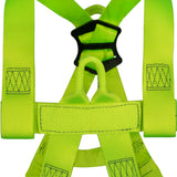 Arc Flash Full Body Harness: Soft Dorsal & Sternal Loop, DE MB Torso, DE QC Legs Safewaze