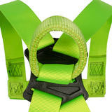 Arc Flash Full Body Harness: Soft Dorsal & Sternal Loop, DE MB Torso, DE QC Legs Safewaze