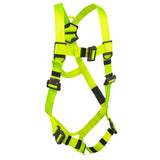 Arc Flash Full Body Harness: Soft Loop, 1D, DE MB Torso, DE MB Chest, DE QC Legs Safewaze