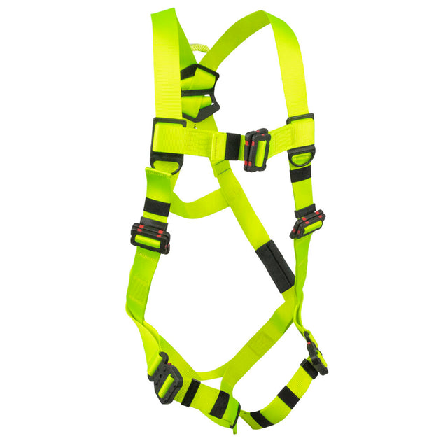 Arc Flash Full Body Harness: Soft Loop, 1D, DE MB Torso, DE MB Chest, DE QC Legs Safewaze