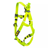 Arc Flash Full Body Harness: Soft Loop, 1D, DE MB Torso, DE MB Chest, DE QC Legs Safewaze