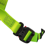 Arc Flash Full Body Harness: Soft Loop, 1D, DE MB Torso, DE MB Chest, DE QC Legs Safewaze
