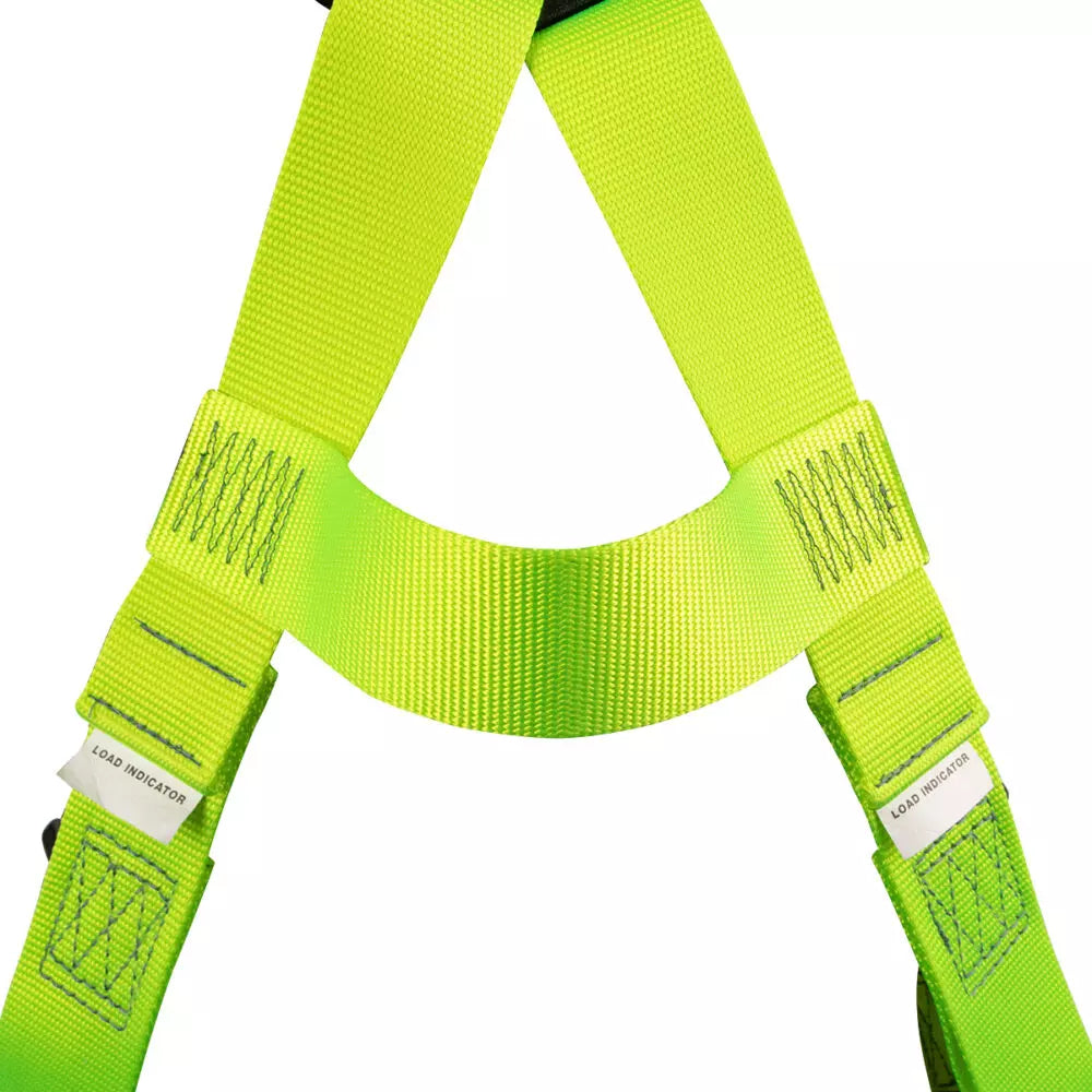 Arc Flash Full Body Harness: Soft Loop, 1D, DE MB Torso, DE MB Chest, DE QC Legs Safewaze