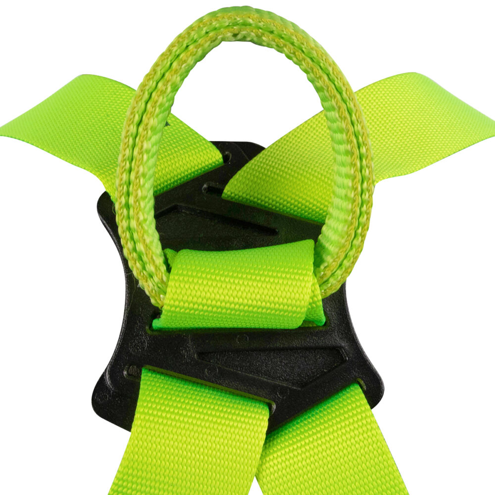 Arc Flash Full Body Harness: Soft Loop, 1D, DE MB Torso, DE MB Chest, DE QC Legs Safewaze
