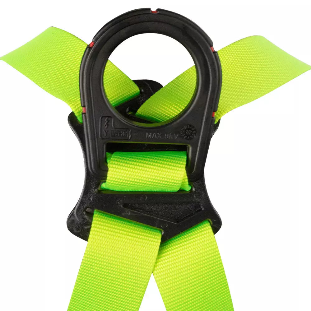 Arc Flash Full Body Harness: DE 1D, DE MB Torso, DE QC Chest/Legs Safewaze