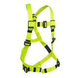 Arc Flash Full Body Harness: DE 1D, DE MB Torso, DE MB Chest, DE QC Legs Safewaze
