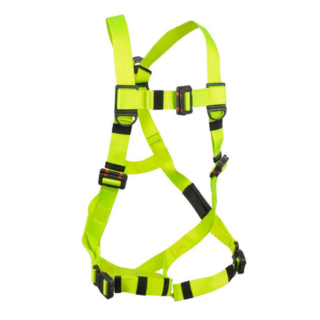Arc Flash Full Body Harness: DE 1D, DE MB Torso, DE MB Chest, DE QC Legs Safewaze