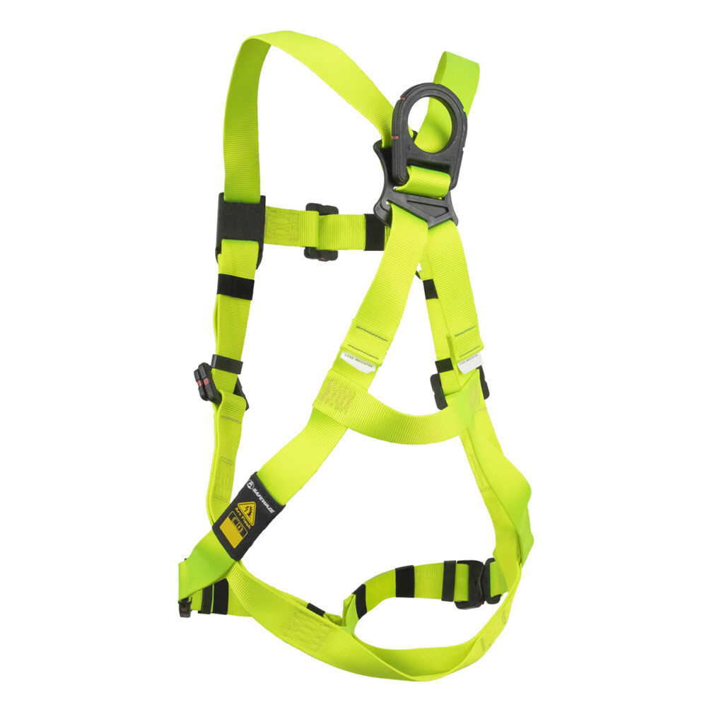 Arc Flash Full Body Harness: DE 1D, DE MB Torso, DE MB Chest, DE QC Legs Safewaze