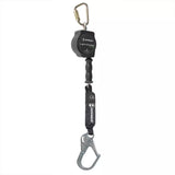 Latitude HD 10' Single Cable SRL-P: Carabiner, Hook SW8008-10-RBH Safewaze Rebar Hook