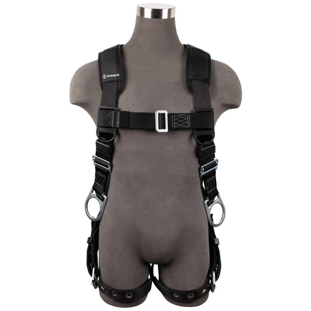 Heavyweight Full Body Harness: 3D, MB Chest, TB Legs Safewaze