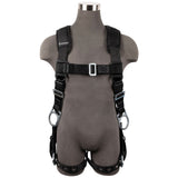 Heavyweight Full Body Harness: 3D, MB Chest, TB Legs Safewaze