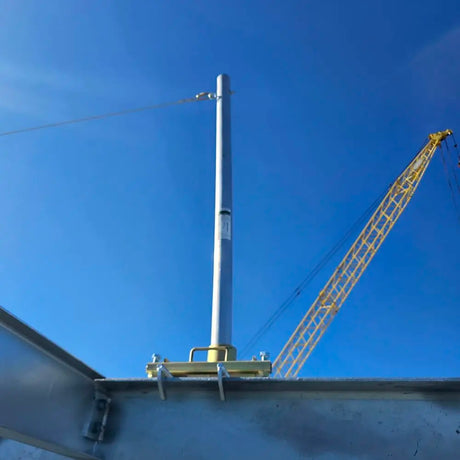 SafeLink I-Beam Post Base: 6" to 14″/36″ Safewaze