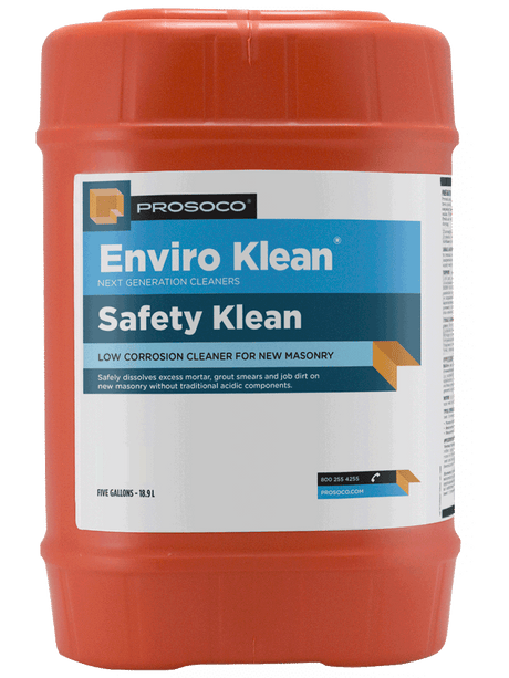 Prosoco Safety Klean Low Corrosion Masonry Cleaner Prosoco