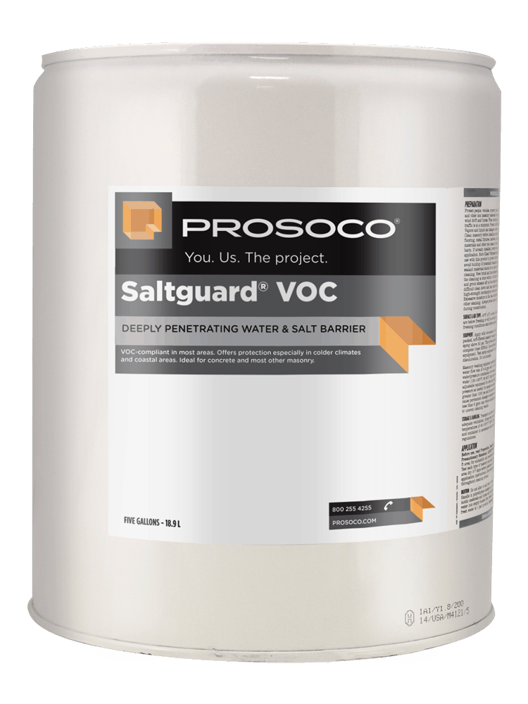 Saltguard VOC Penetrating Water & Salt Barrier Prosoco