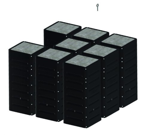 XLT System A5039-58 Safewaze Concrete block