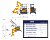 HD25 Mini Excavator Kato