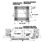 Flush Access Door for Plastered Surfaces Karp