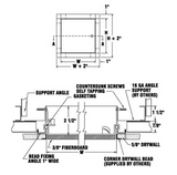 Sesame Drywall Ceiling Hatch Karp