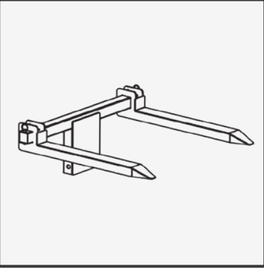 BD400 Electric Material Lifter Accessory-Fork DTS Glass & Material Handling Equipment Accessory - Fork