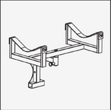 BD400 Electric Material Lifter Accessory Pipe Cradle DTS Glass & Material Handling Equipment Accessory - Pipe Cradle